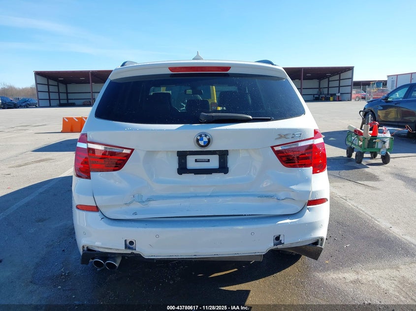 2014 BMW X3 xDrive28I VIN: 5UXWX9C5XE0D18881 Lot: 43780617