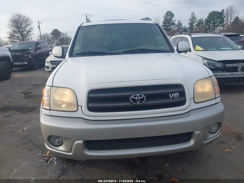 2002 Toyota Sequoia Sr5 VIN: 5TDZT34A52S128205 Lot: 43780619