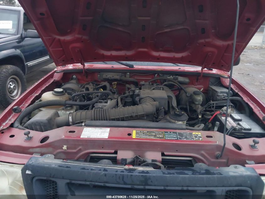 2005 Ford Ranger Xl/Xls/Xlt VIN: 1FTYR10D95PA52372 Lot: 43780628