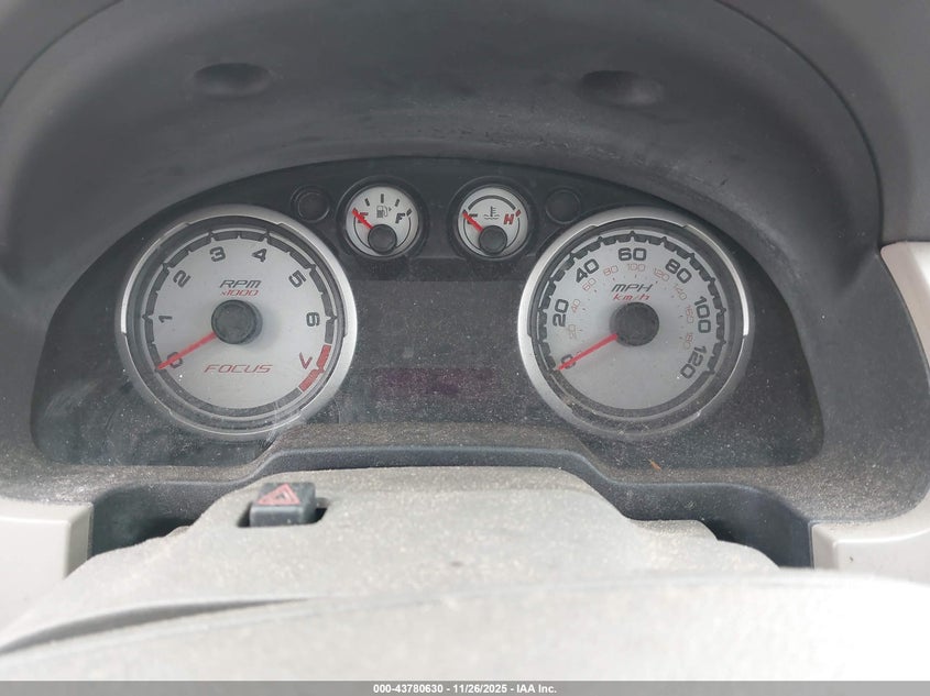 2008 Ford Focus Se/Ses VIN: 1FAHP35NX8W126451 Lot: 43780630