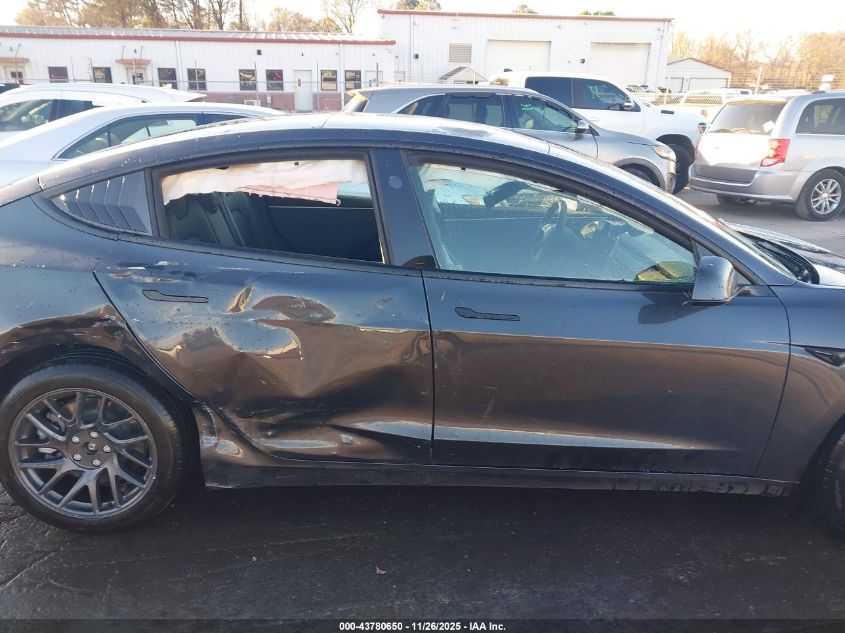 2025 Tesla Model 3 Long Range Rear-Wheel Drive/Standard VIN: 5YJ3E1EA4SF062494 Lot: 43780650