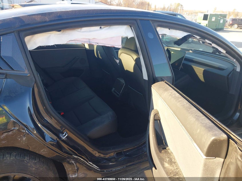 2025 Tesla Model 3 Long Range Rear-Wheel Drive/Standard VIN: 5YJ3E1EA4SF062494 Lot: 43780650