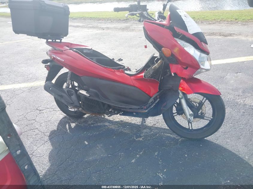 2013 Honda Pcx 150 VIN: MLHKF1214D5004691 Lot: 43780655