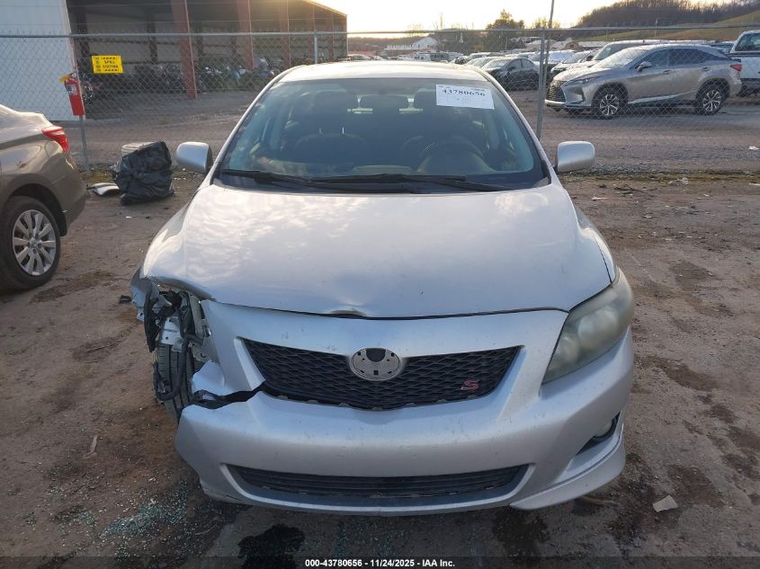 2009 Toyota Corolla S VIN: 2T1BU40E39C031200 Lot: 43780656