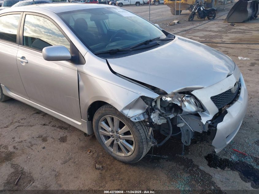 2009 Toyota Corolla S VIN: 2T1BU40E39C031200 Lot: 43780656