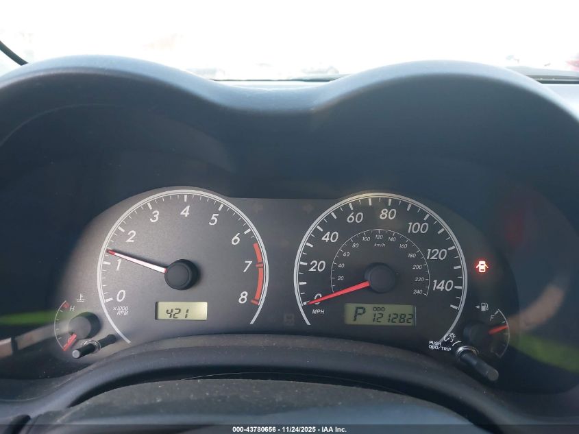 2009 Toyota Corolla S VIN: 2T1BU40E39C031200 Lot: 43780656