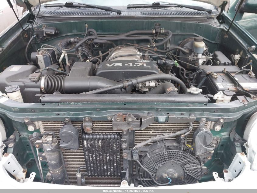 2001 Toyota Sequoia Limited V8 VIN: 5TDBT48AX1S018086 Lot: 43780663