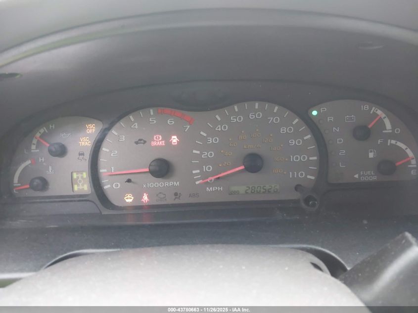 2001 Toyota Sequoia Limited V8 VIN: 5TDBT48AX1S018086 Lot: 43780663