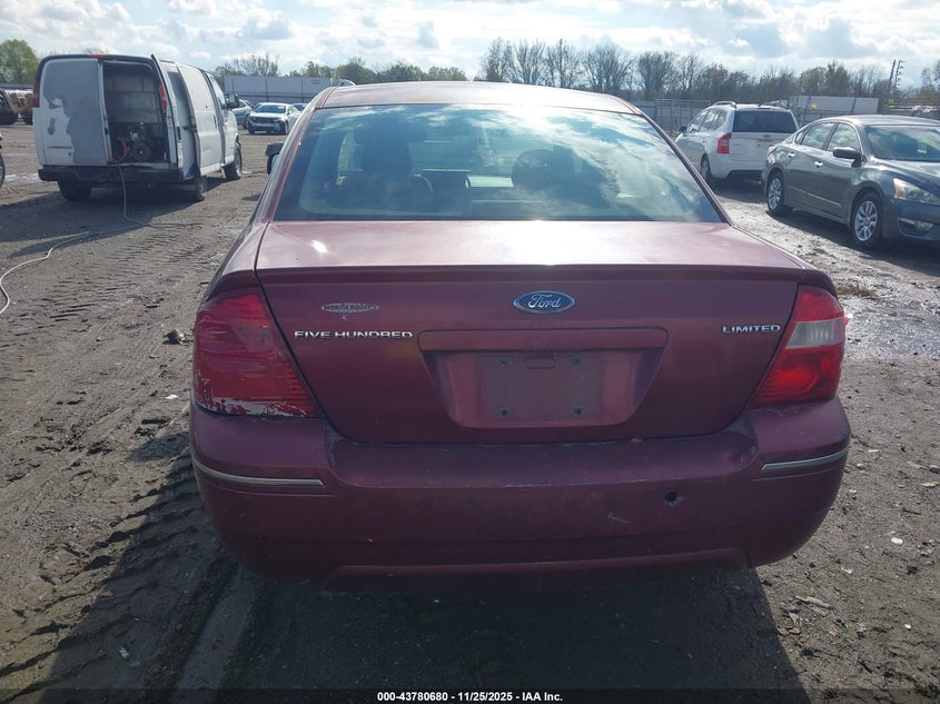 2005 Ford Five Hundred Limited VIN: 1FAFP25105G203204 Lot: 43780680