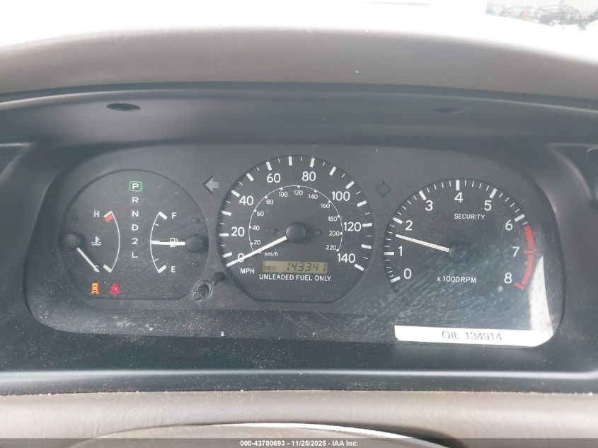 1998 Toyota Camry Xle V6 VIN: JT2BF28K5W0086495 Lot: 43780693