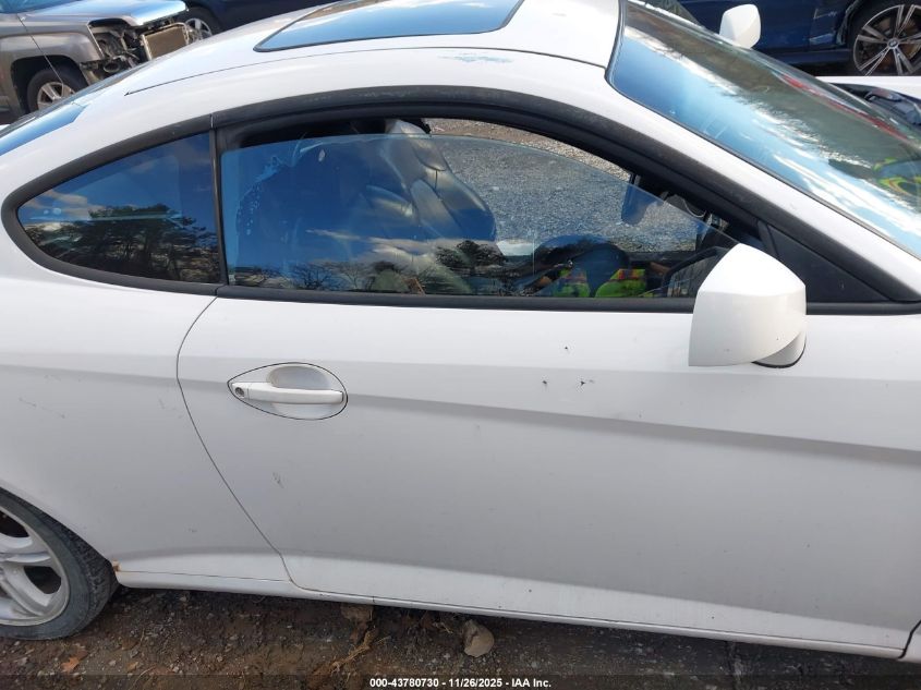 2003 Hyun Tiburon Gt 5-Speed Gt V6 VIN: KMHHN65F53U028955 Lot: 43780730