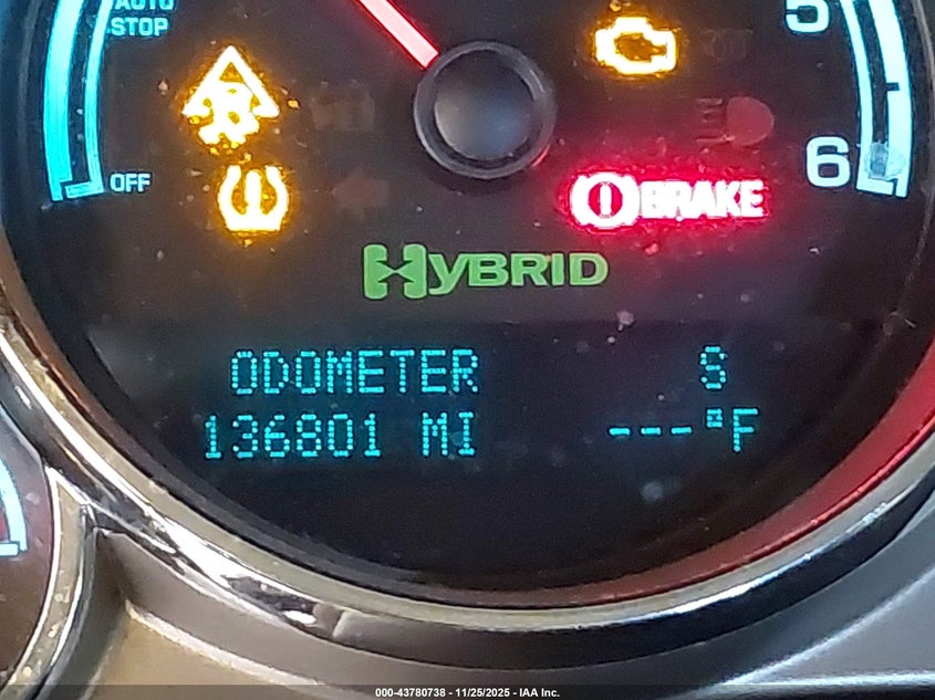 2009 Chevrolet Silverado 1500 Hybrid 1Hy VIN: 2GCFK135091126412 Lot: 43780738