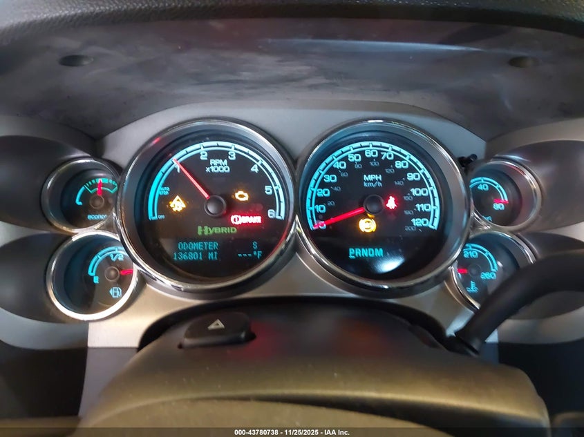 2009 Chevrolet Silverado 1500 Hybrid 1Hy VIN: 2GCFK135091126412 Lot: 43780738