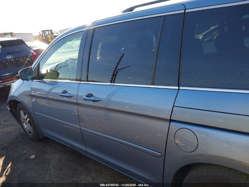 2008 Honda Odyssey Touring VIN: 5FNRL38928B094043 Lot: 43780743