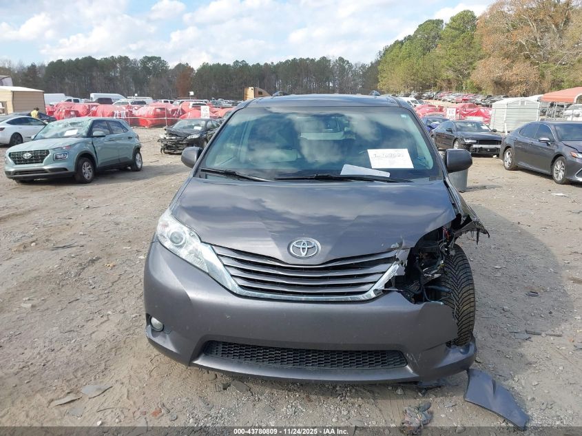 2015 Toyota Sienna Xle 8 Passenger VIN: 5TDYK3DC4FS606152 Lot: 43780809
