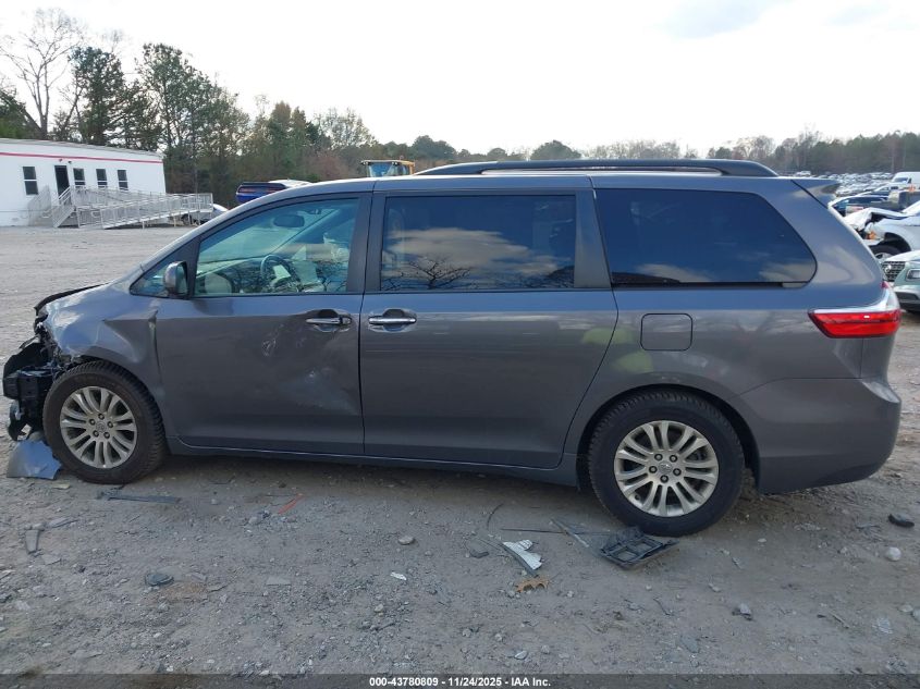 2015 Toyota Sienna Xle 8 Passenger VIN: 5TDYK3DC4FS606152 Lot: 43780809