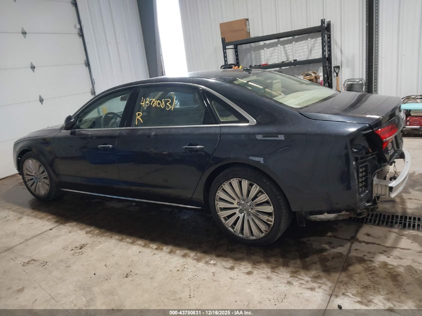2015 Audi A8 L 3.0T VIN: WAU3GAFD2FN022132 Lot: 43780831