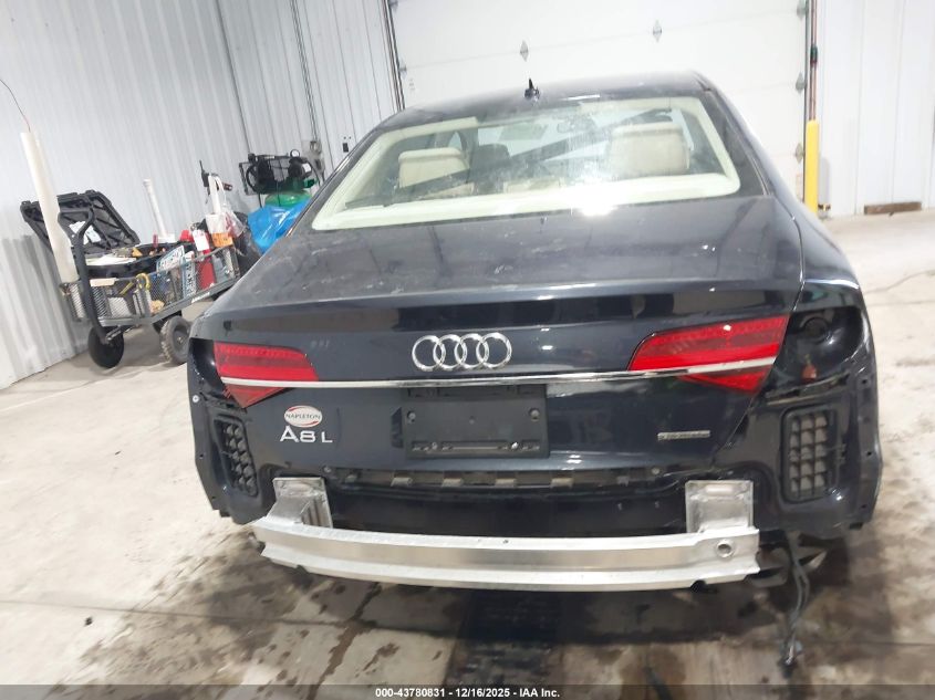 2015 Audi A8 L 3.0T VIN: WAU3GAFD2FN022132 Lot: 43780831