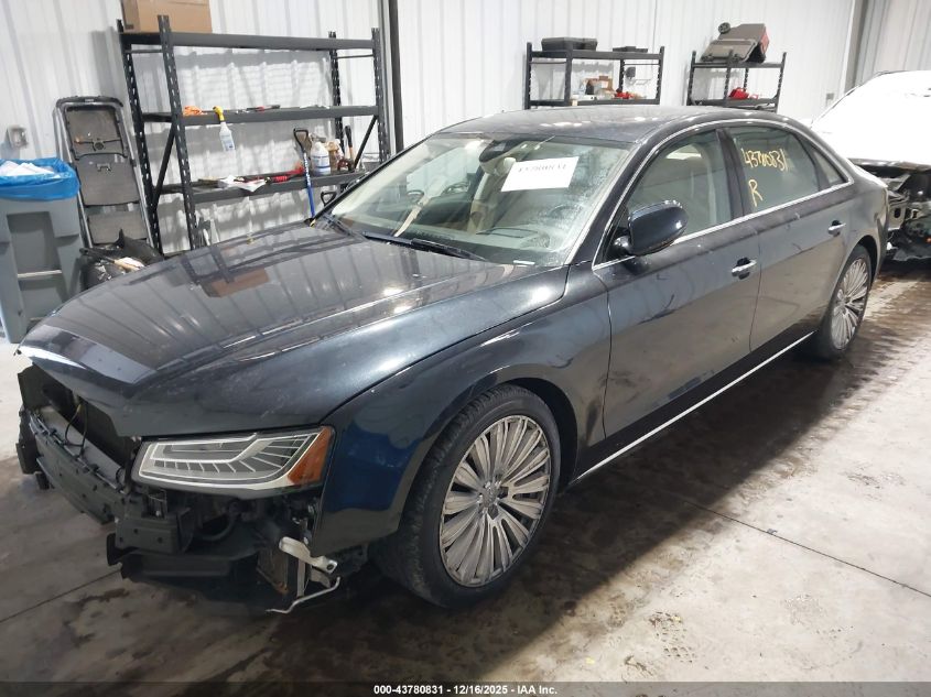 2015 Audi A8 L 3.0T VIN: WAU3GAFD2FN022132 Lot: 43780831