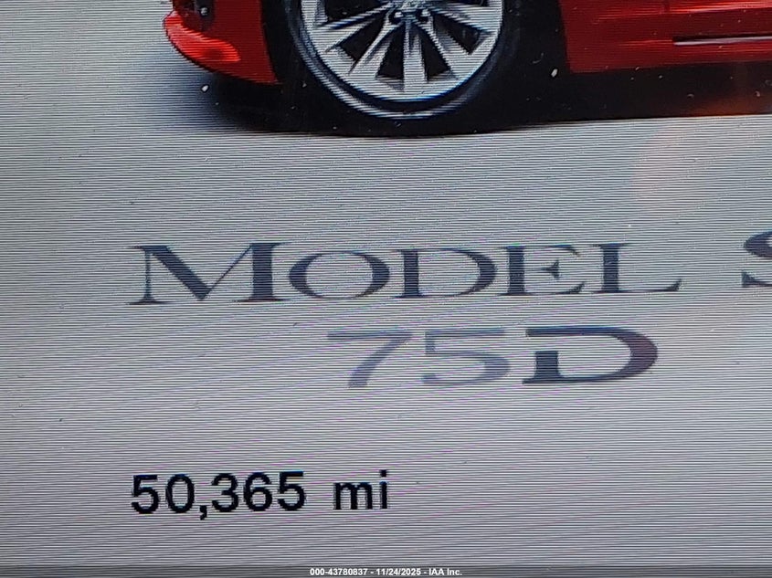 2016 Tesla Model S 60D/70D/75D/85D/90D VIN: 5YJSA1E23GF166949 Lot: 43780837