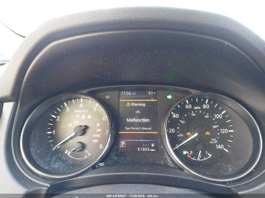 2021 Nissan Rogue Sport Sv Awd Xtronic Cvt VIN: JN1BJ1BW6MW449525 Lot: 43780927