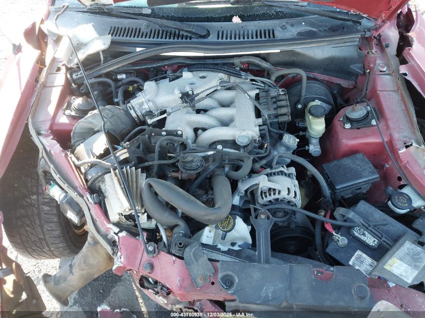 2004 Ford Mustang VIN: 1FAFP44654F168091 Lot: 43780938