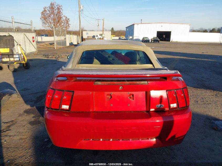 2004 Ford Mustang VIN: 1FAFP44654F168091 Lot: 43780938