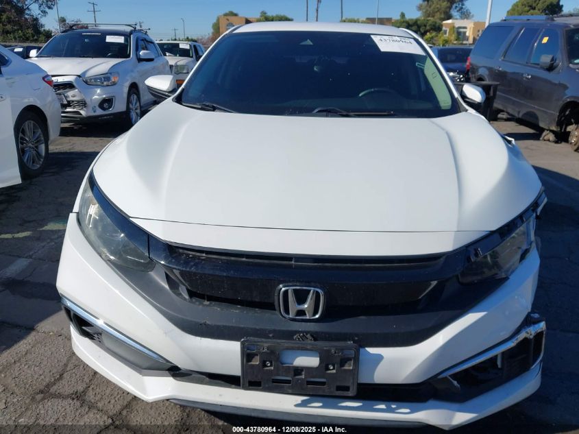 2020 Honda Civic Lx VIN: 2HGFC2F65LH529924 Lot: 43780964