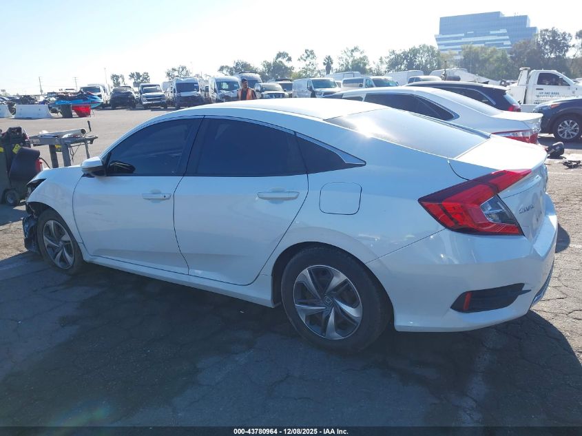 2020 Honda Civic Lx VIN: 2HGFC2F65LH529924 Lot: 43780964