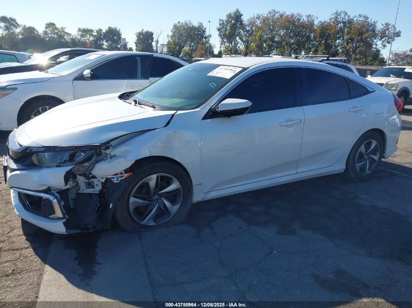 2020 Honda Civic Lx VIN: 2HGFC2F65LH529924 Lot: 43780964