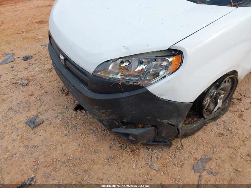 2015 Ram Promaster City Tradesman VIN: ZFBERFAT4F6951284 Lot: 43780974