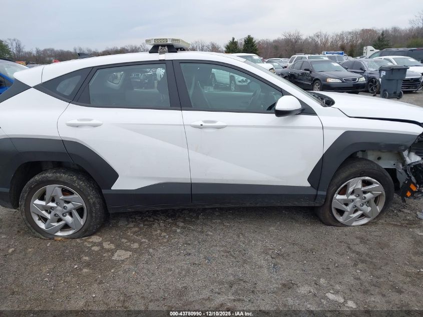 2024 Hyundai Kona Se VIN: KM8HACAB8RU116050 Lot: 43780990