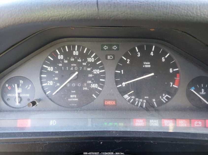 1988 BMW 325 I Automatic VIN: WBABB2300J8860684 Lot: 43781027