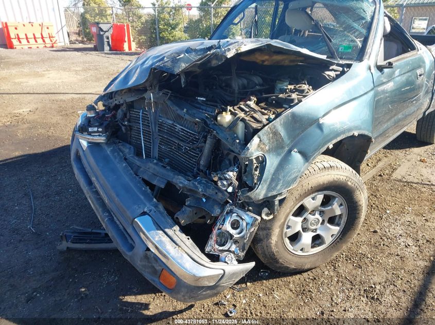 1998 Toyota Tacoma Base V6 VIN: 4TAWN72N3WZ108948 Lot: 43781053