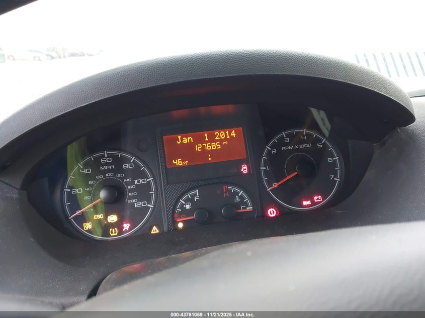 2014 Ram Promaster 3500 High Roof VIN: 3C6URVJG8EE124653 Lot: 43781059