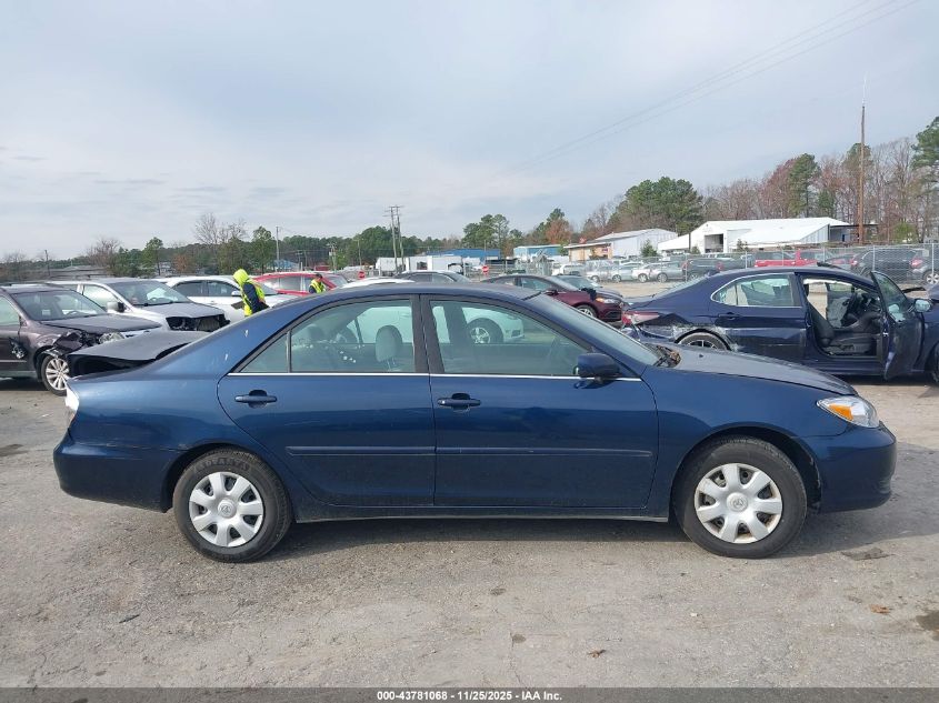 2003 Toyota Camry Le VIN: 4T1BE32K33U224320 Lot: 43781068