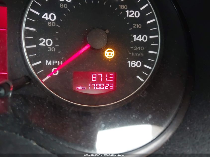 2006 Audi A3 3.2 S Line VIN: WAUKD78P86A194252 Lot: 43781080