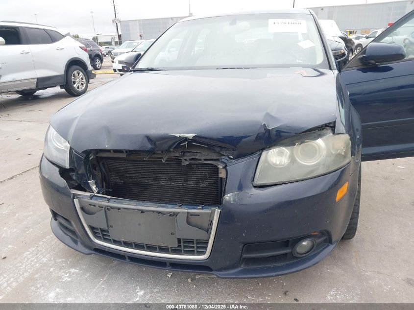 2006 Audi A3 3.2 S Line VIN: WAUKD78P86A194252 Lot: 43781080