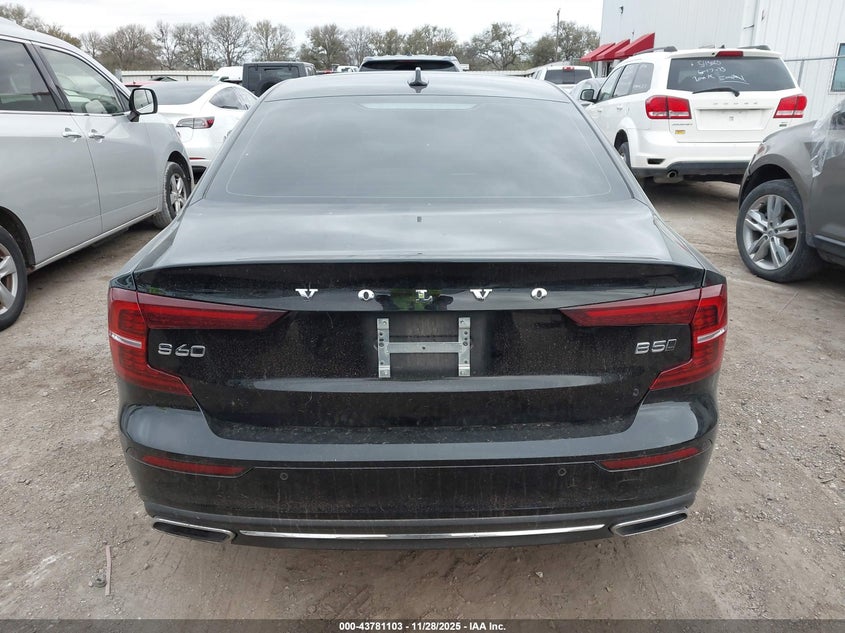 2022 Volvo S60 B5 Inscription VIN: 7JRL12TLXNG160544 Lot: 43781103