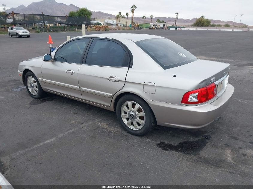 KNAGD128555419982 2005 KIA OPTIMA photo no. 3