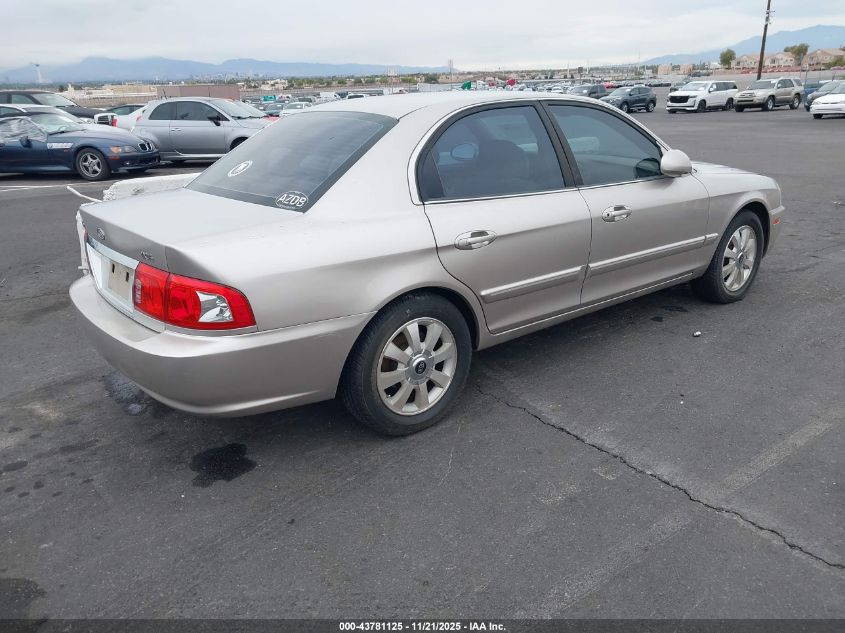 KNAGD128555419982 2005 KIA OPTIMA photo no. 4