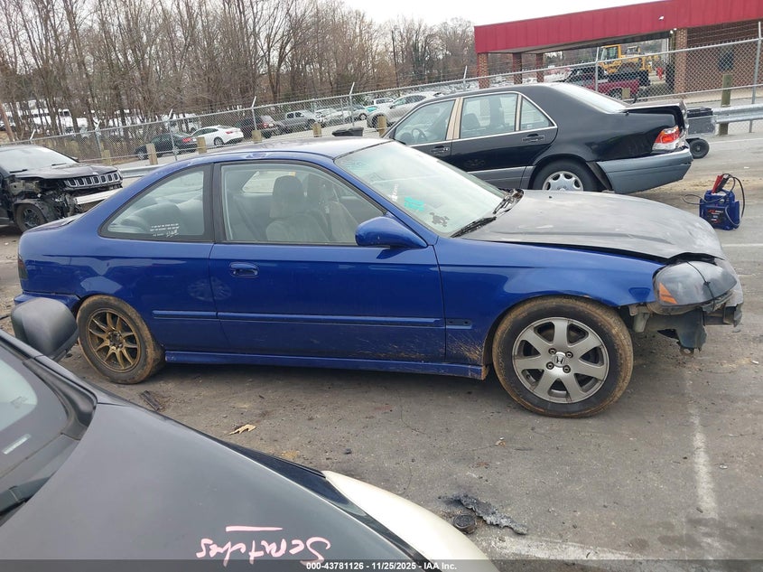 1999 Honda Civic Hx VIN: 1HGEJ7126XL097114 Lot: 43781126