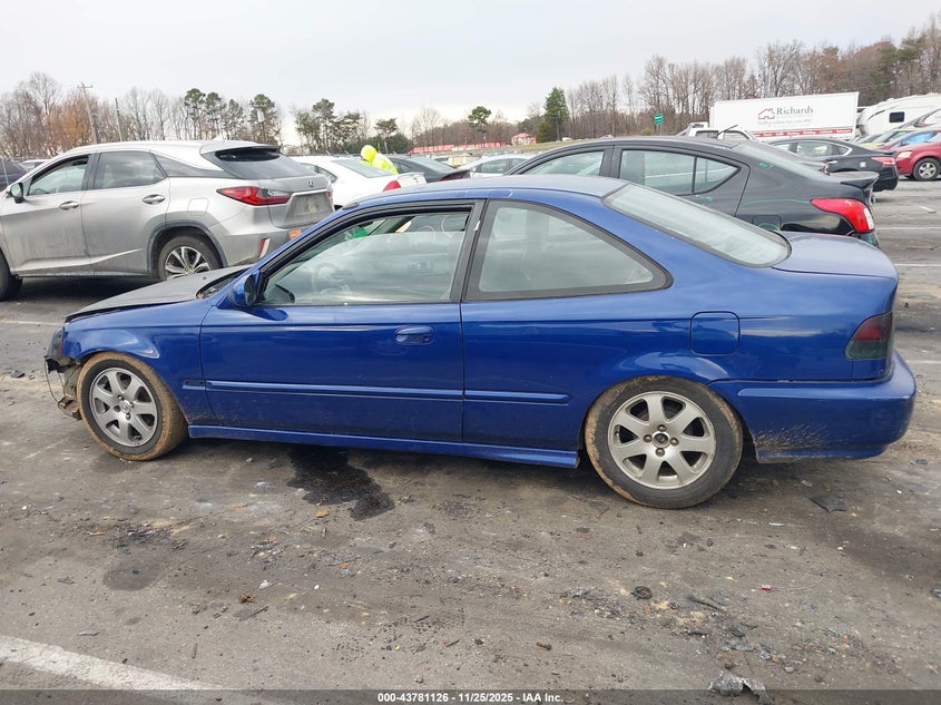 1999 Honda Civic Hx VIN: 1HGEJ7126XL097114 Lot: 43781126