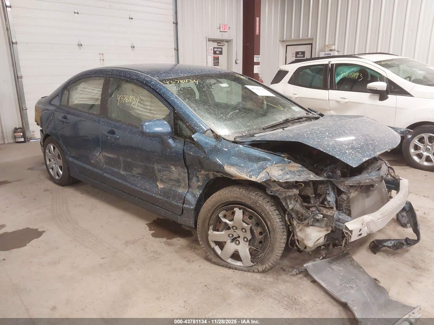 1HGFA16538L038334 2008 Honda Civic Lx auction photo 1
