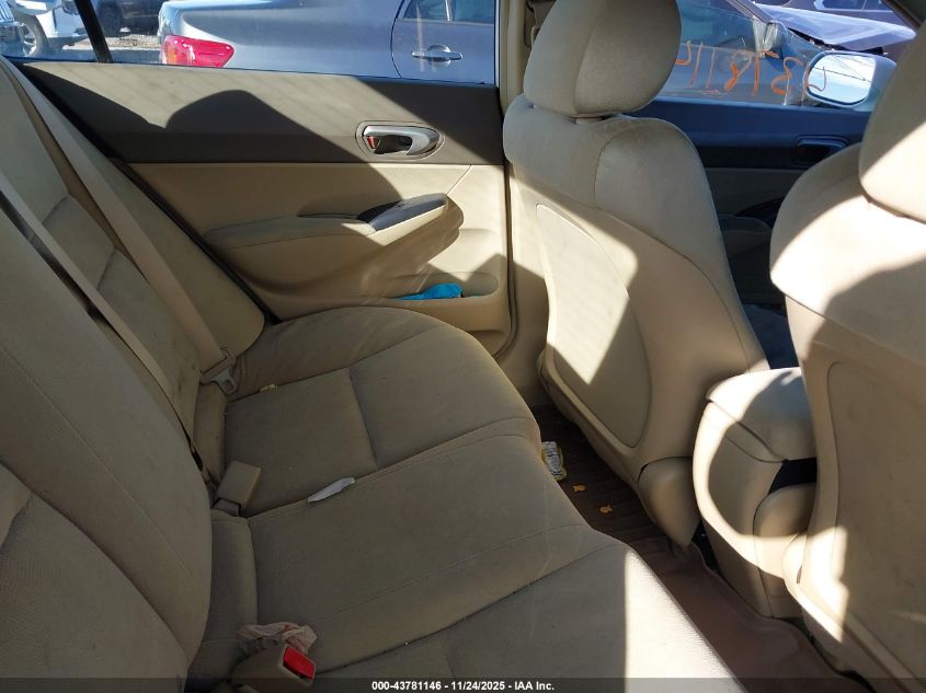 2008 Honda Civic Lx VIN: 2HGFA16558H315451 Lot: 43781146