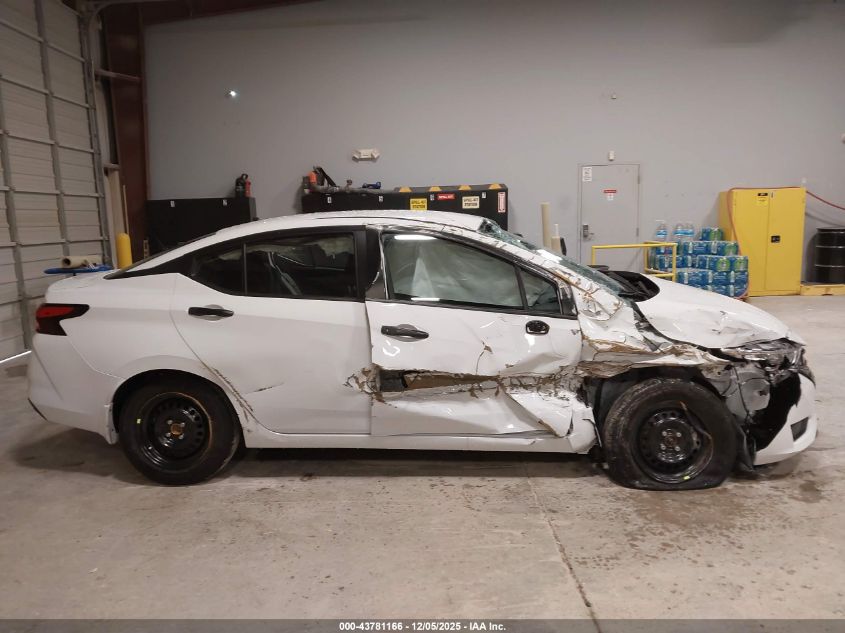 2025 Nissan Versa 1.6 S VIN: 3N1CN8DV2SL878525 Lot: 43781166