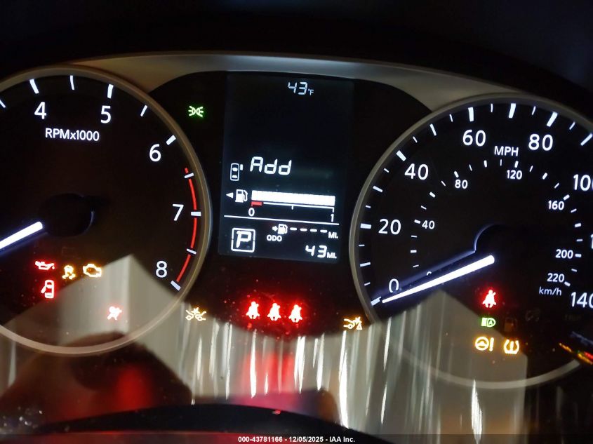 2025 Nissan Versa 1.6 S VIN: 3N1CN8DV2SL878525 Lot: 43781166