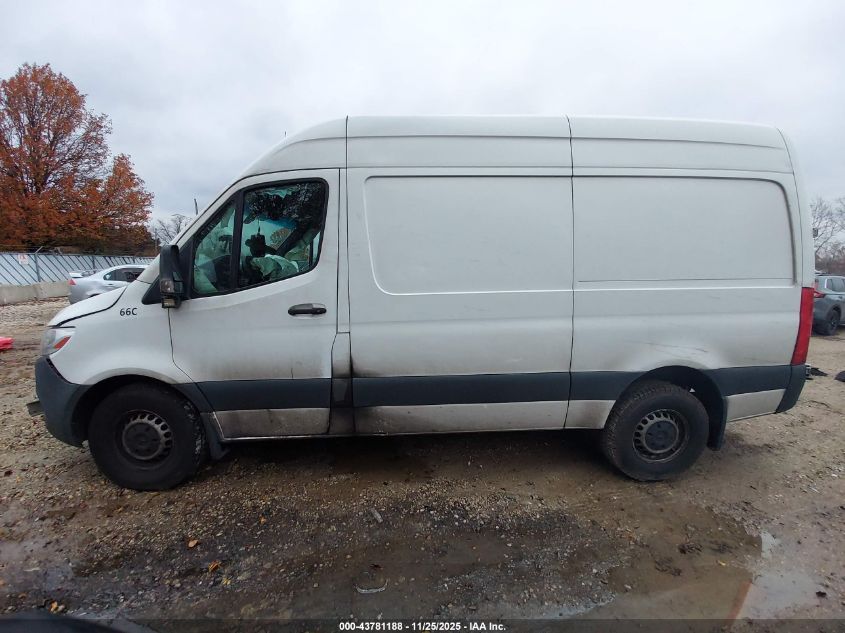 2020 Mercedes-Benz Sprinter 2500 Standard Roof V6 VIN: W1Y4EBHY8LT030225 Lot: 43781188