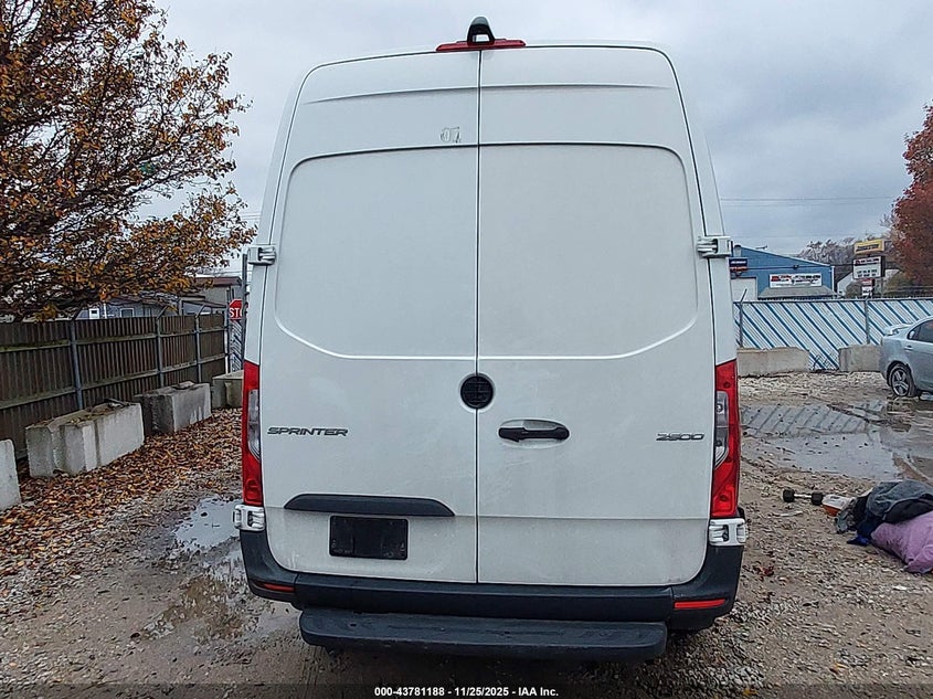 2020 Mercedes-Benz Sprinter 2500 Standard Roof V6 VIN: W1Y4EBHY8LT030225 Lot: 43781188
