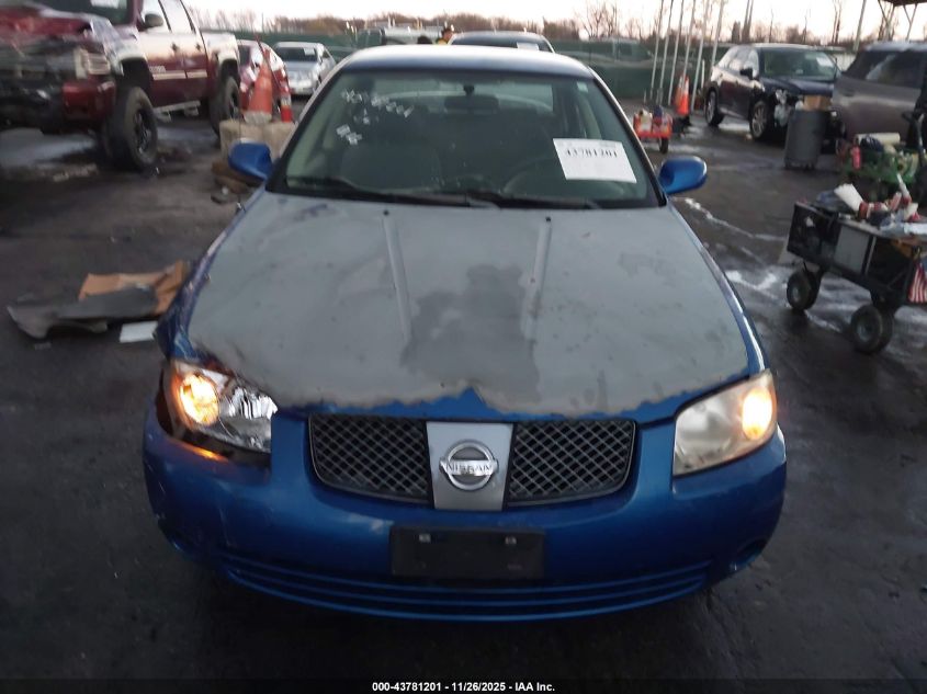 2006 Nissan Sentra 1.8S VIN: 3N1CB51D66L500667 Lot: 43781201